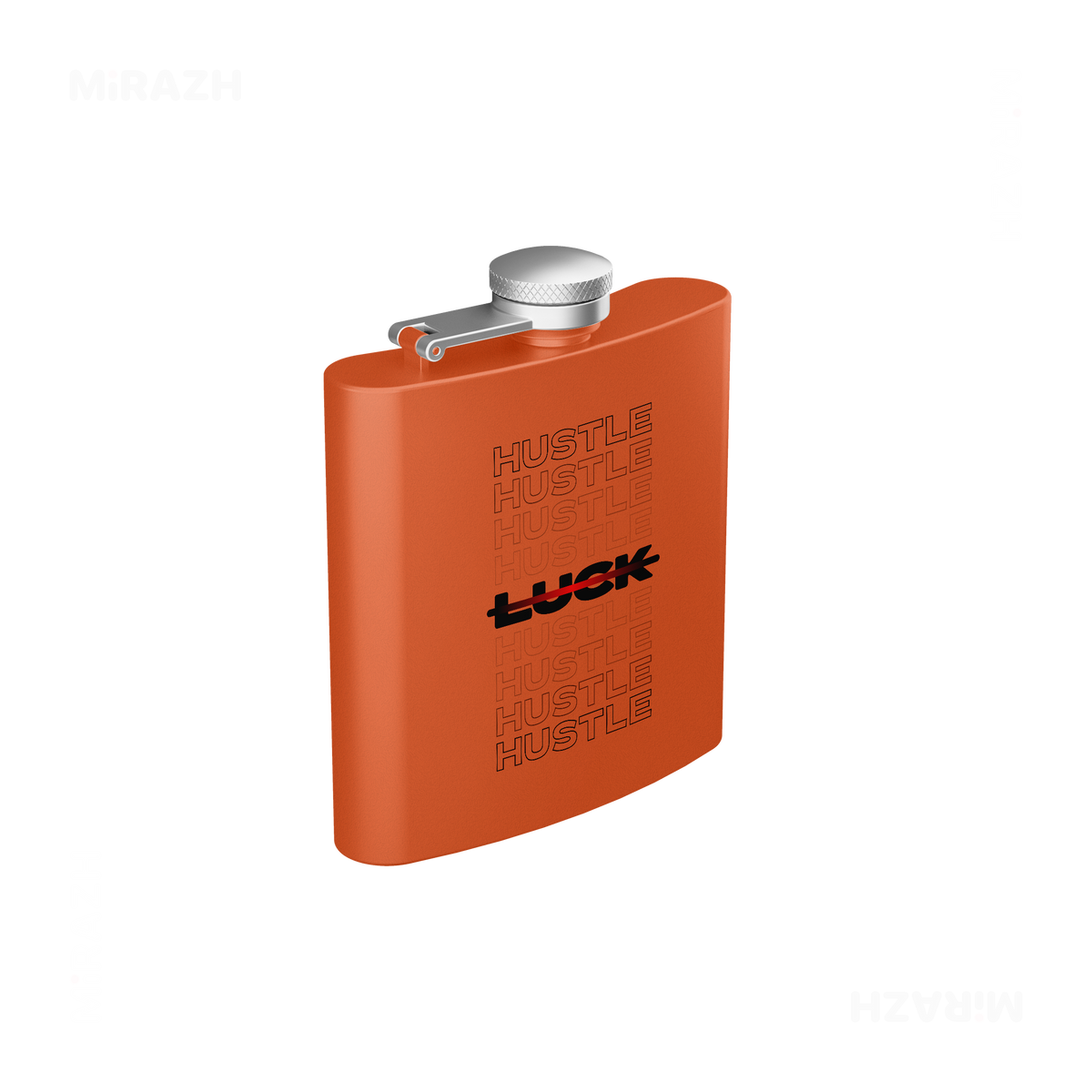 HustleOverLuck Hip Flasks 03 Orange