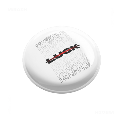 HustleOverLuck Pin Buttons 03 Round