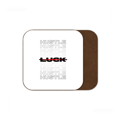 HustleOverLuck Semi Glossy Coaster 01
