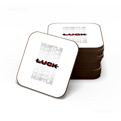 HustleOverLuck Semi Glossy Coaster 06