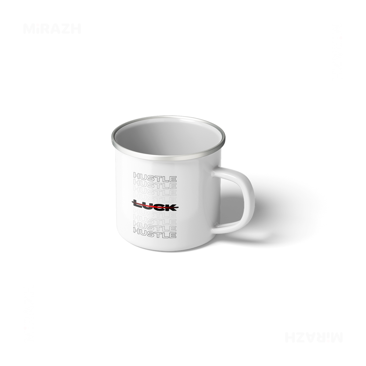HustleOverLuck Stainless Steel Camping Mug 01