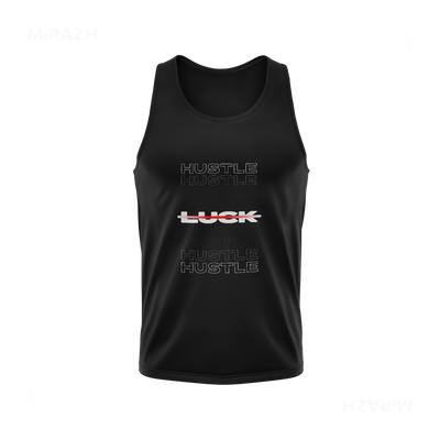 HustleOverLuck Tank Tops 01 Black