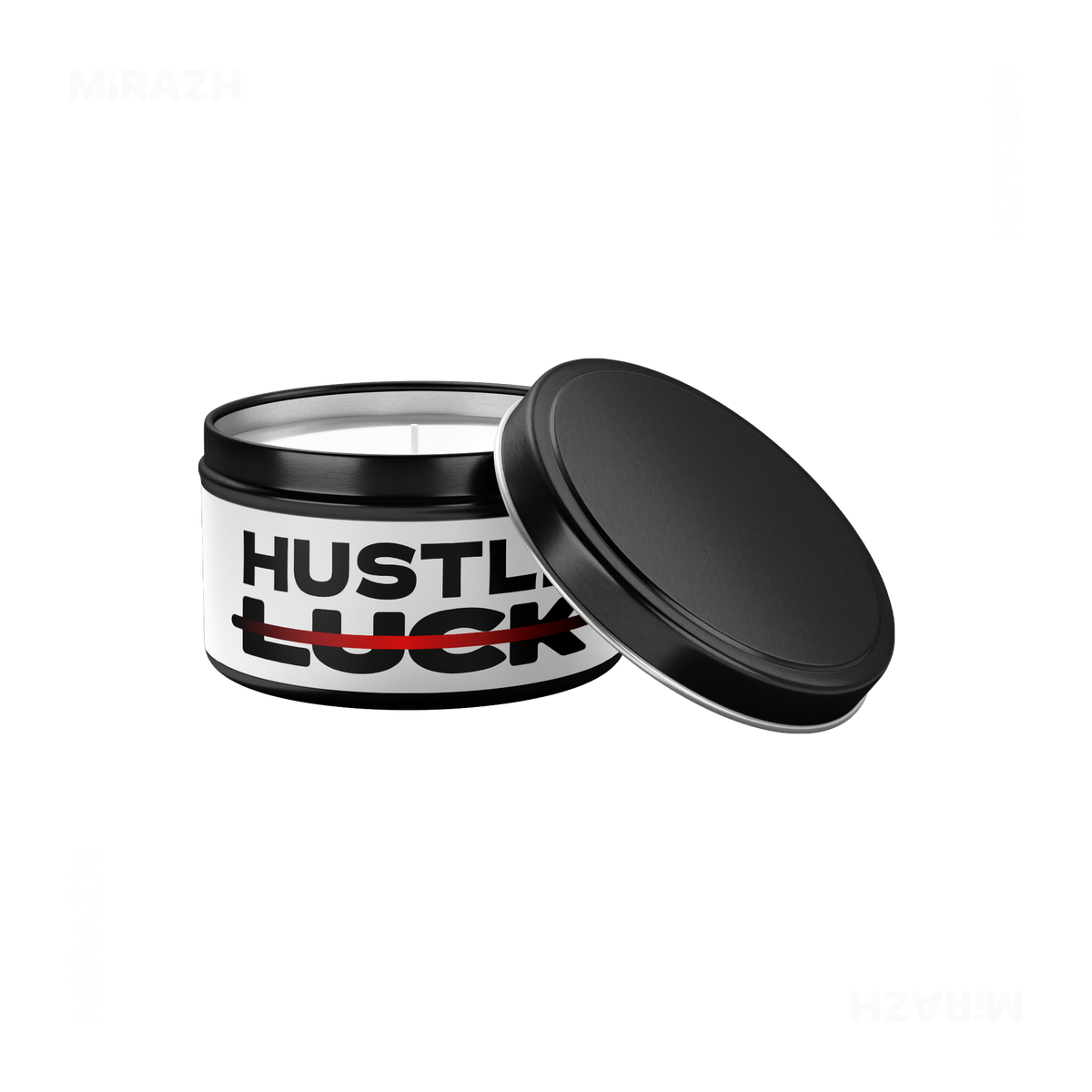 HustleOverLuck Tin Candle 03 Black