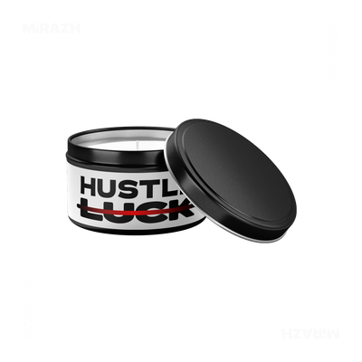HustleOverLuck Tin Candle 03 Black