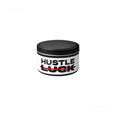 HustleOverLuck Tin Candle 04 Black