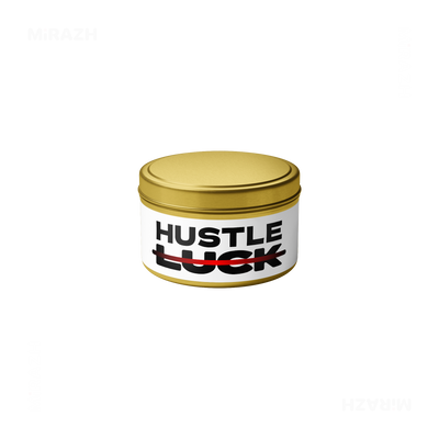 HustleOverLuck Tin Candle 04 Gold