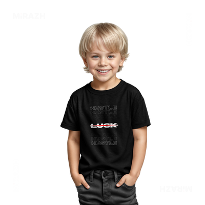 HustleOverLuck Toddler T Shirt 03 Black