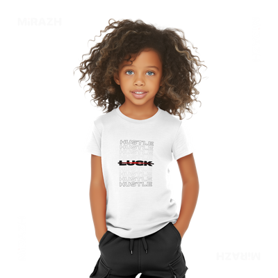 HustleOverLuck Toddler T Shirt 04 White