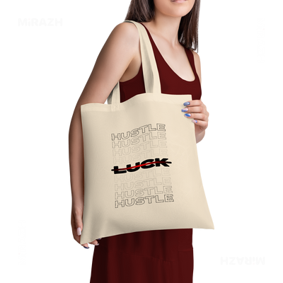 HustleOverLuck Tote Bags 02 Natural