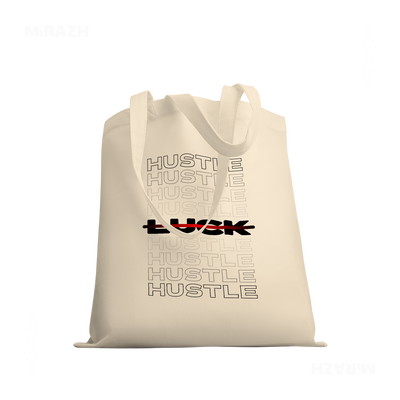 HustleOverLuck Tote Bags 03 Natural
