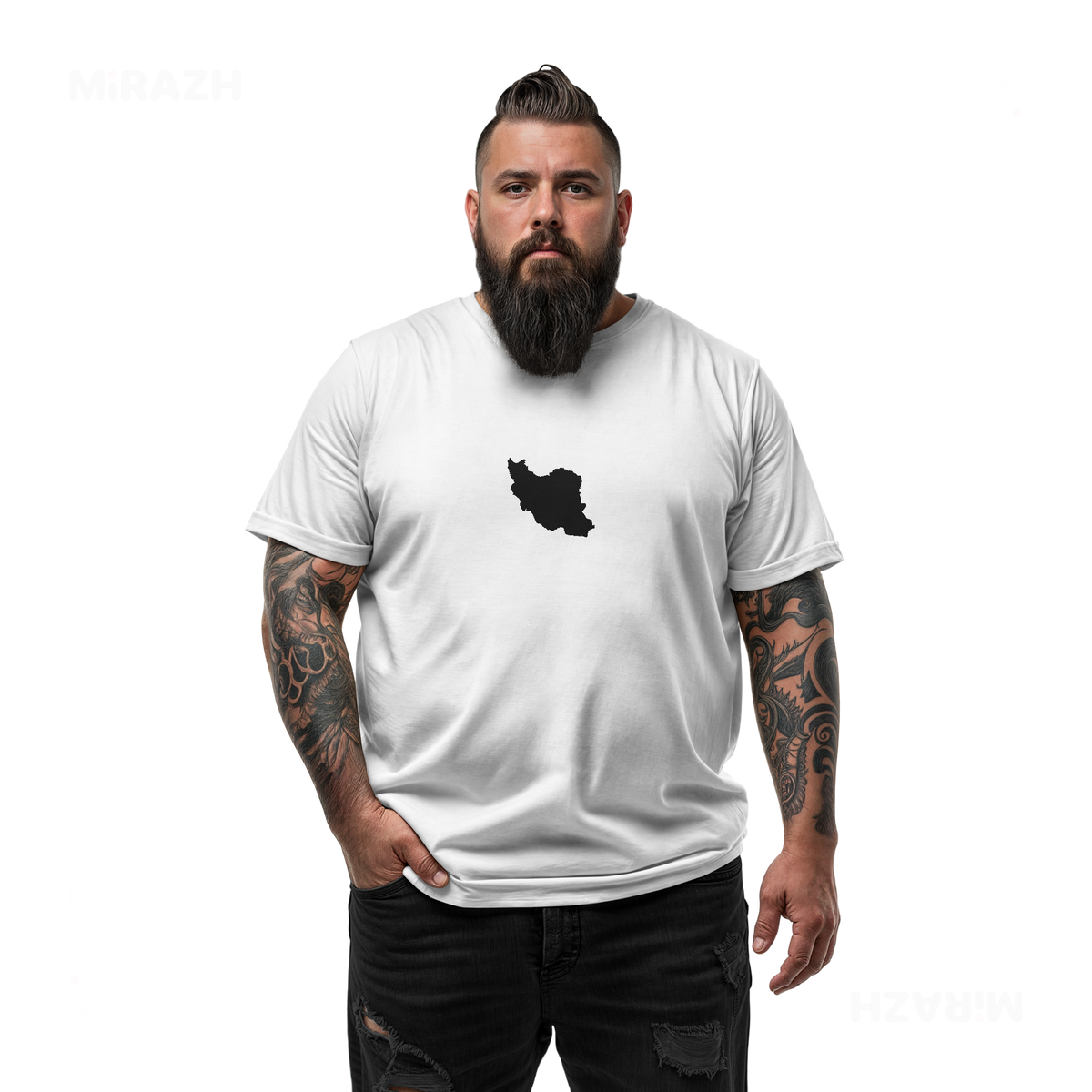 IranCloseWithin Adult T Shirt 05 White