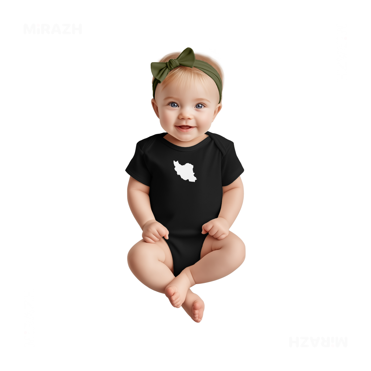 IranCloseWithin Baby Onesies 02 Black