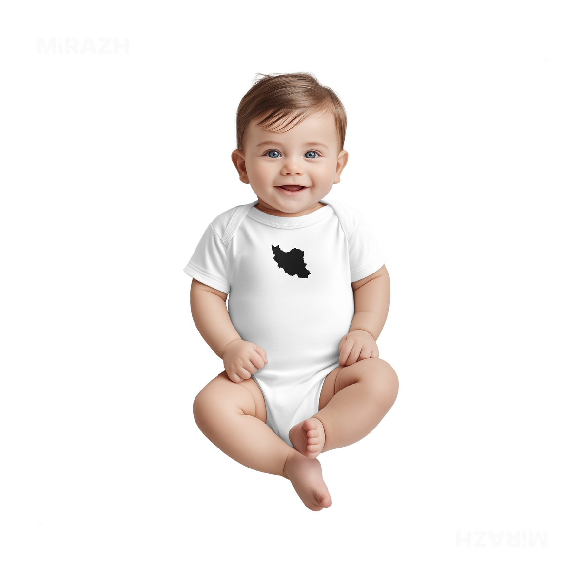 IranCloseWithin Baby Onesies 03 White