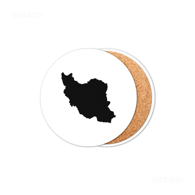 IranCloseWithin Ceramic Coaster 01 Round