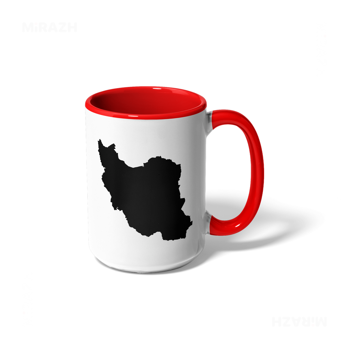 IranCloseWithin Ceramic Mug 01 White Red