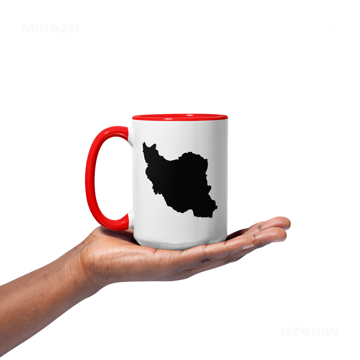 IranCloseWithin Ceramic Mug 03 White Red