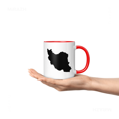 IranCloseWithin Ceramic Mug 04 White Red