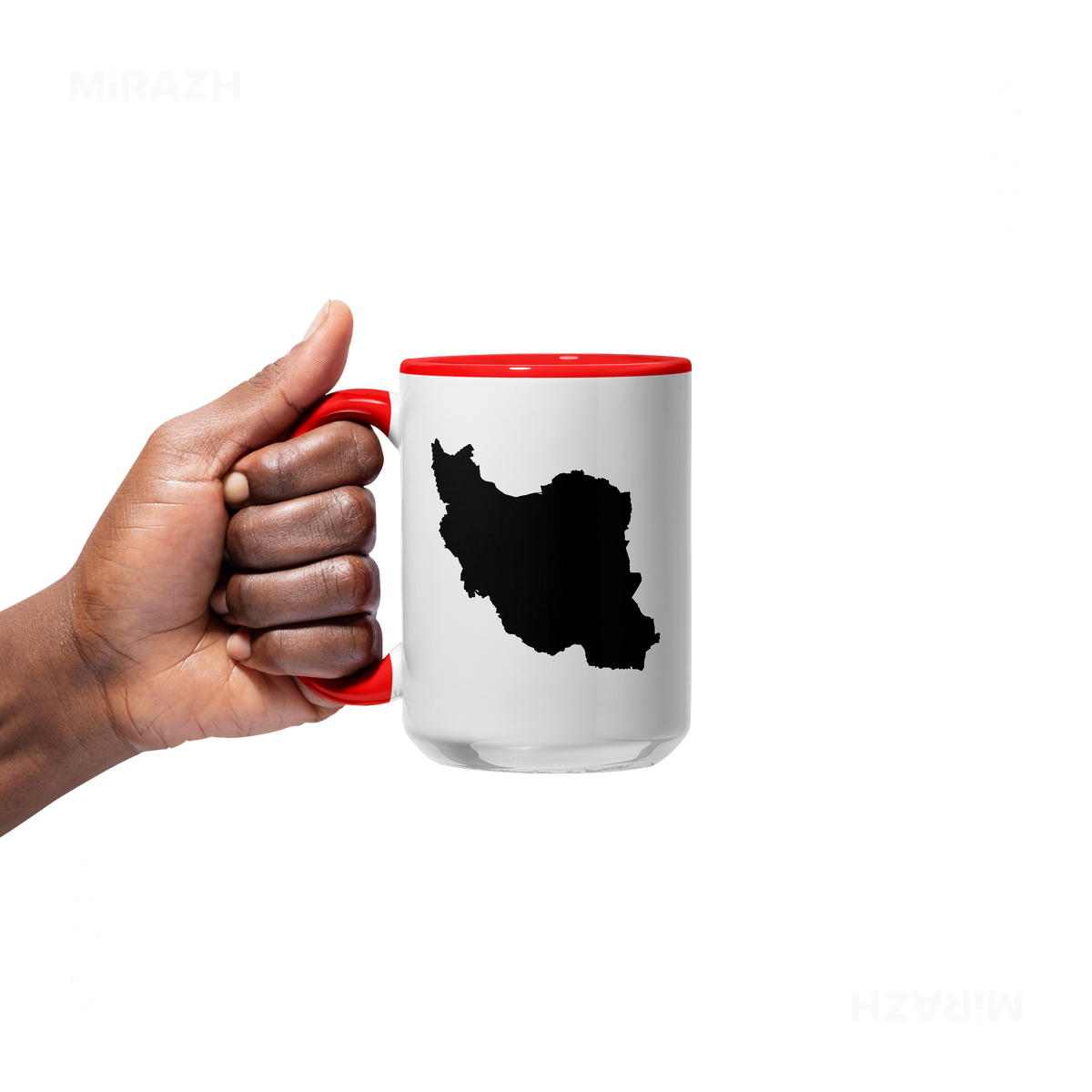 IranCloseWithin Ceramic Mug 05 White Red