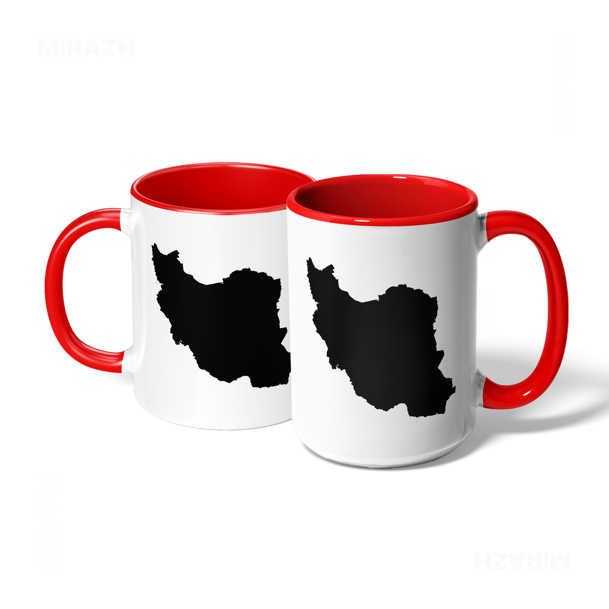 IranCloseWithin Ceramic Mug 07 White Red
