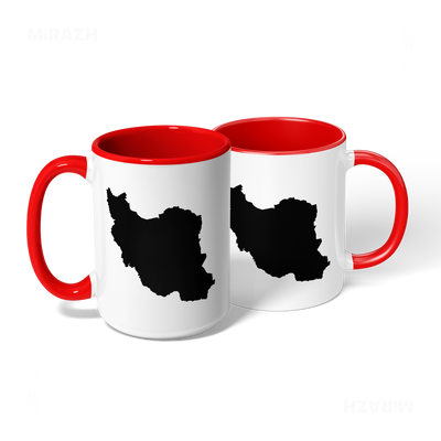 IranCloseWithin Ceramic Mug 08 White Red