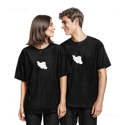 IranCloseWithin Couple T Shirt 05 Black
