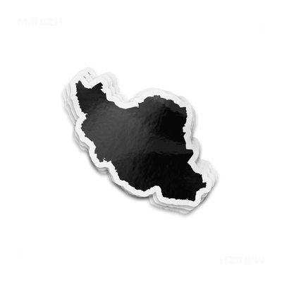 IranCloseWithin Die Cut Outdoor Sticker 01 White