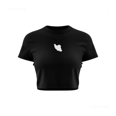 IranCloseWithin Fitted Crop Top 01 Black