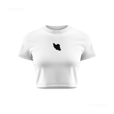 IranCloseWithin Fitted Crop Top 01 White