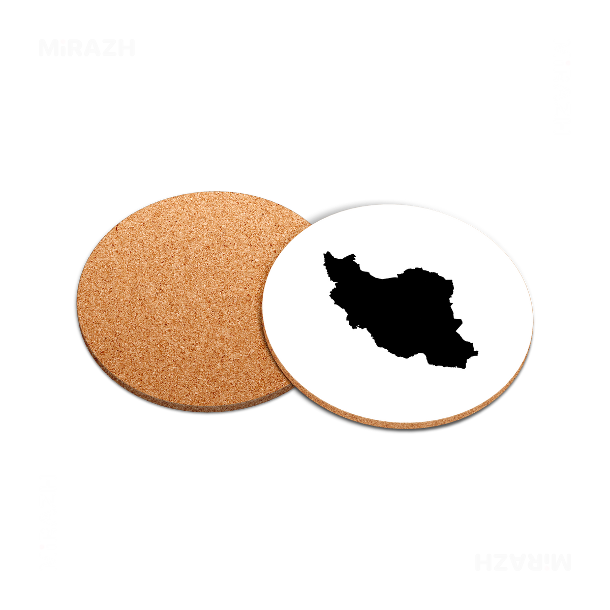 IranCloseWithin High Gloss Coaster 05 Round
