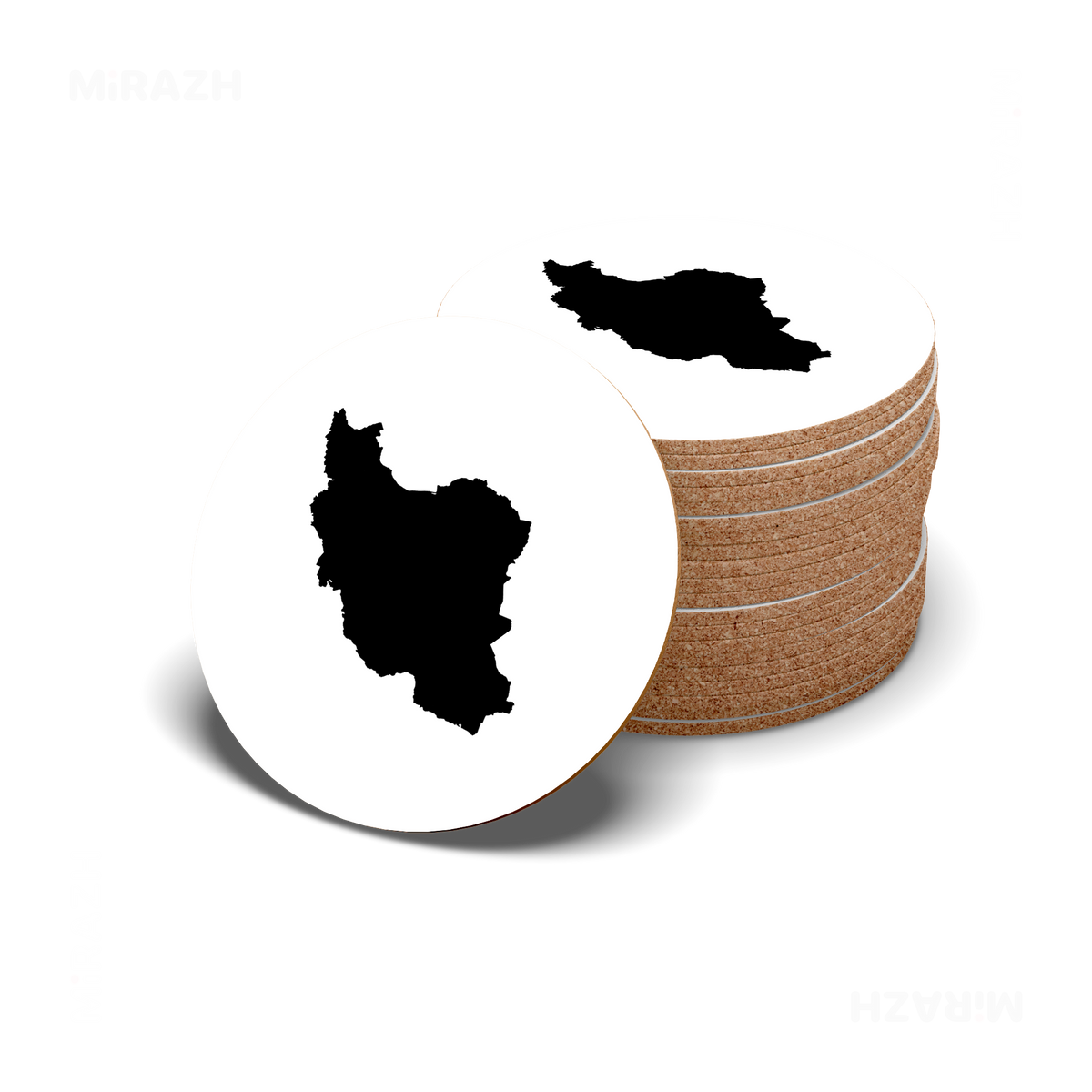 IranCloseWithin High Gloss Coaster 06 Round