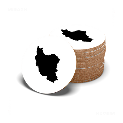 IranCloseWithin High Gloss Coaster 06 Round