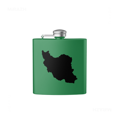 IranCloseWithin Hip Flasks 01 Green