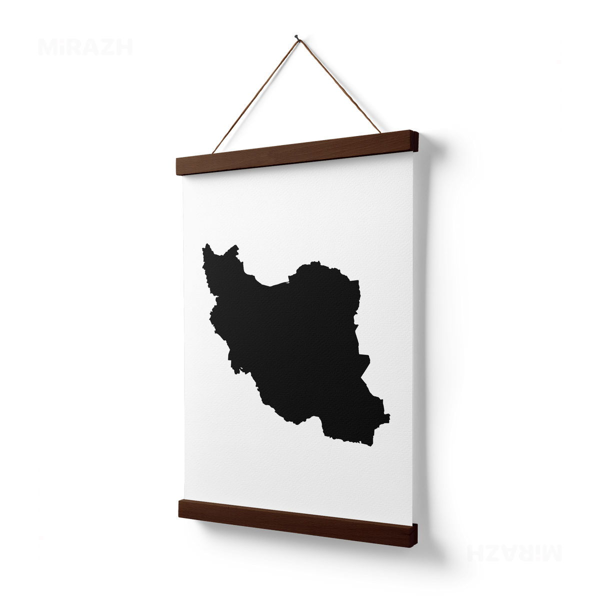 IranCloseWithin Magnetic Hanger Poster 03 Dark Wood