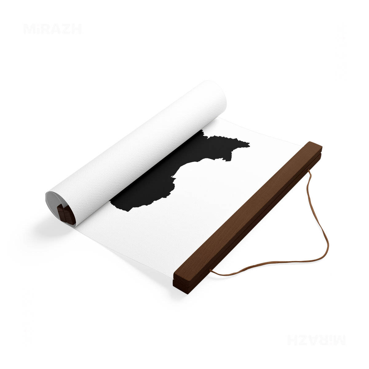 IranCloseWithin Magnetic Hanger Poster 04 Dark Wood