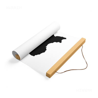 IranCloseWithin Magnetic Hanger Poster 04 Natural Wood