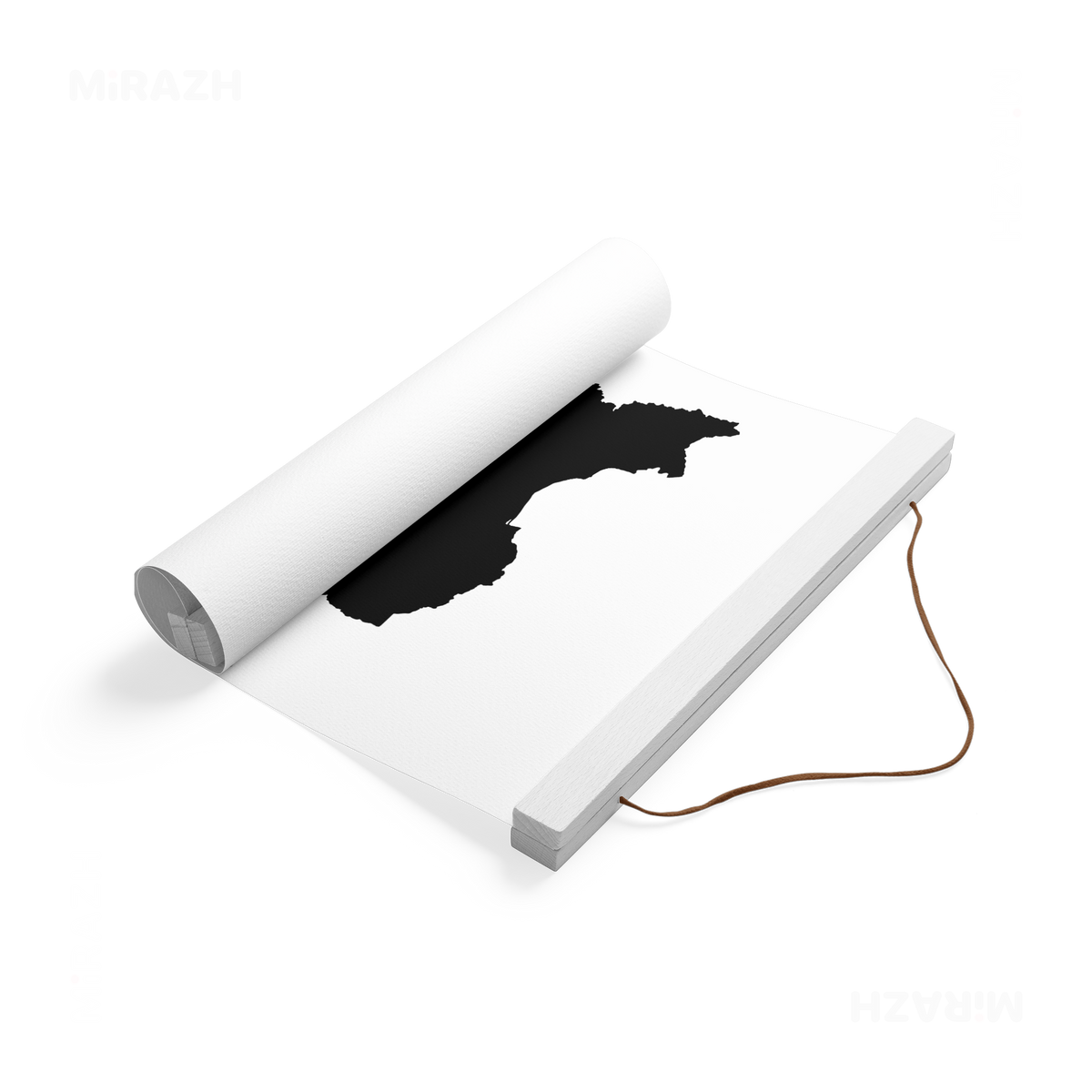 IranCloseWithin Magnetic Hanger Poster 04 White Wood