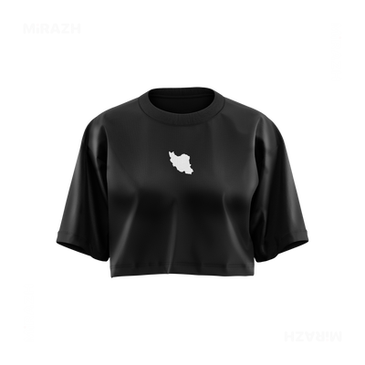 IranCloseWithin Over Sized Crop Top 01 Black