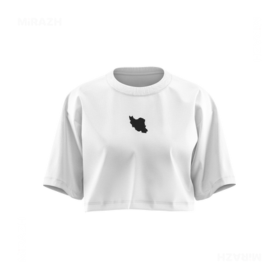 IranCloseWithin Over Sized Crop Top 01 White