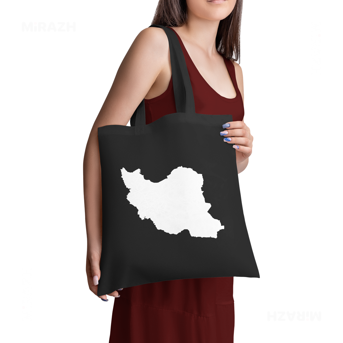 IranCloseWithin Tote Bags 02 Black