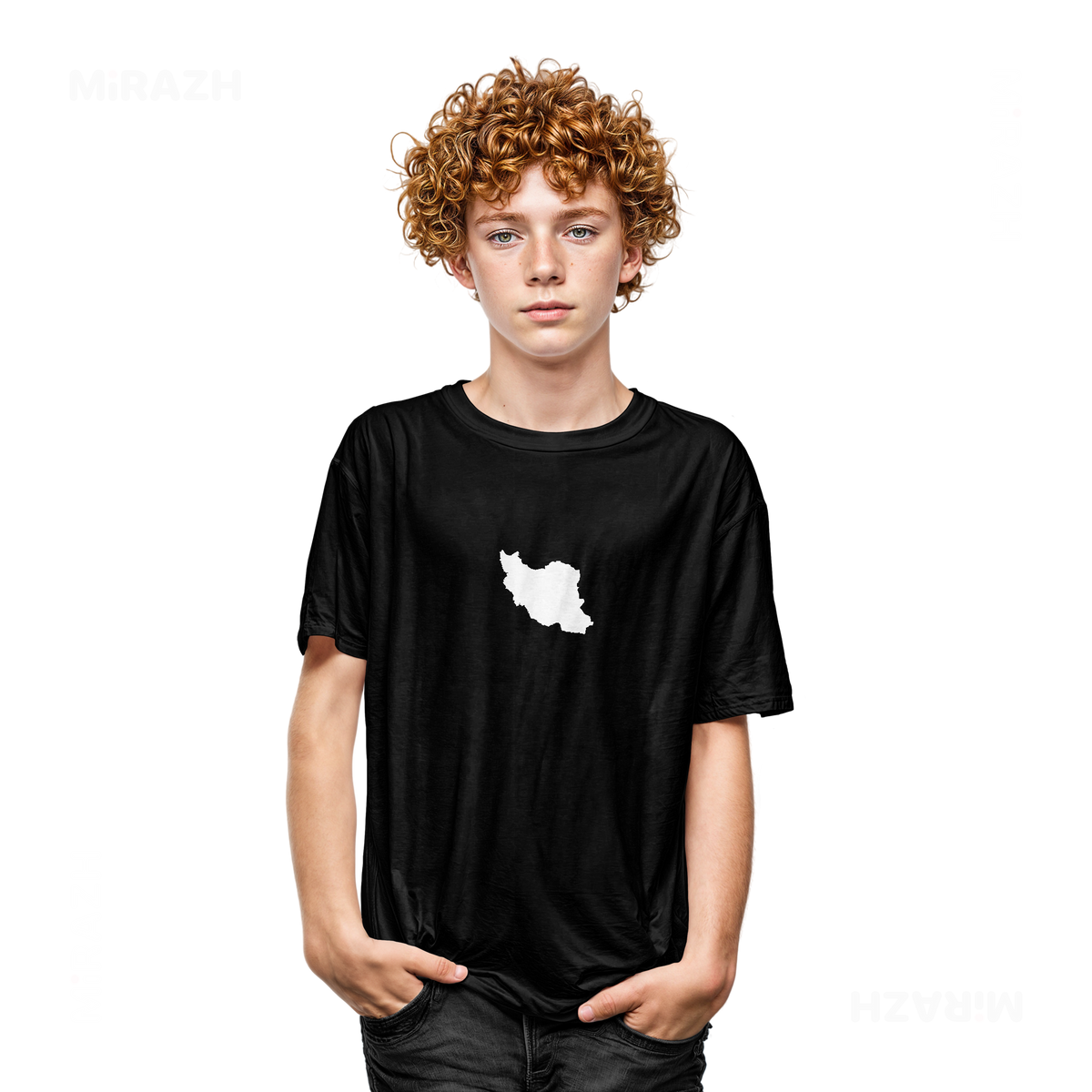 IranCloseWithin Youth T Shirt 05 Black
