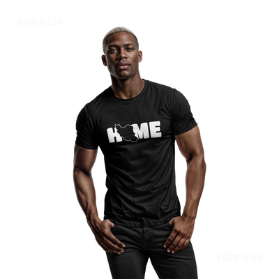 IranMyHome Adult T Shirt 02 Black