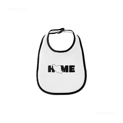 IranMyHome Baby Bibs 01 White Black