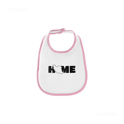 IranMyHome Baby Bibs 01 White Pink