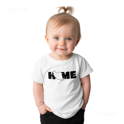 IranMyHome Baby T Shirt 02 White
