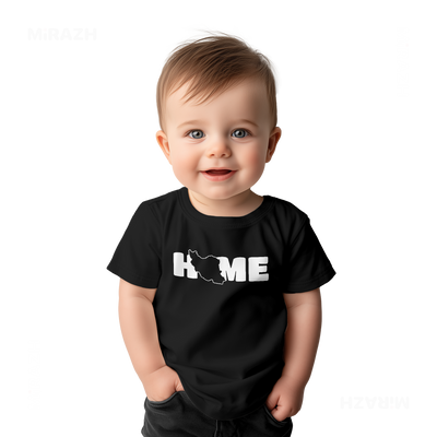 IranMyHome Baby T Shirt 03 Black