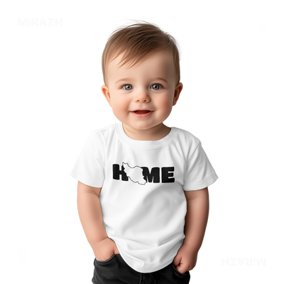 IranMyHome Baby T Shirt 03 White