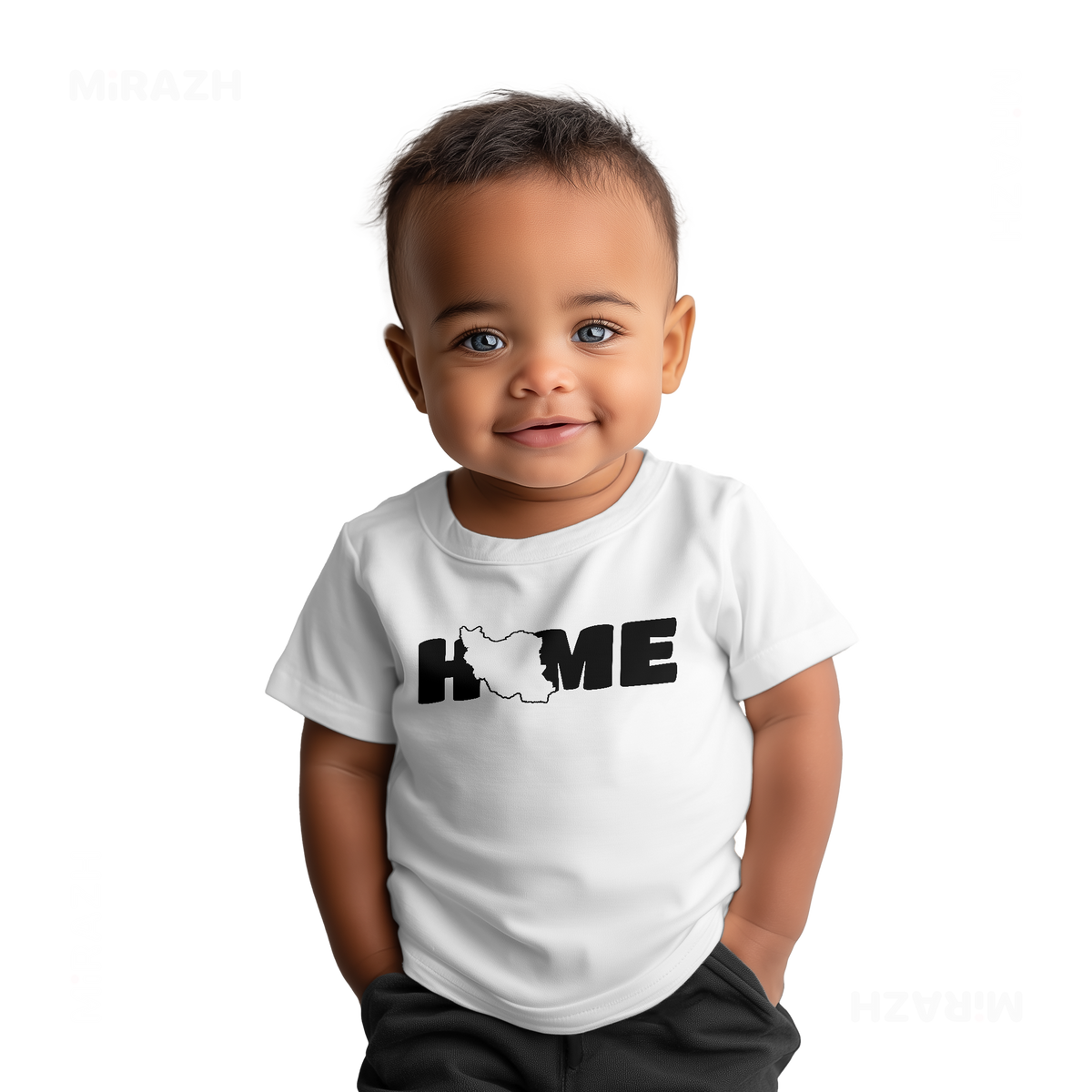 IranMyHome Baby T Shirt 05 White