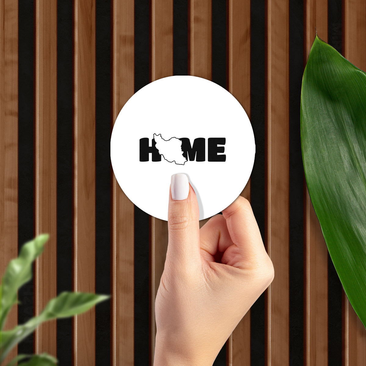 IranMyHome Ceramic Coaster 02 Round