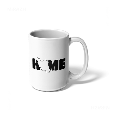 IranMyHome Ceramic Mug 01 White