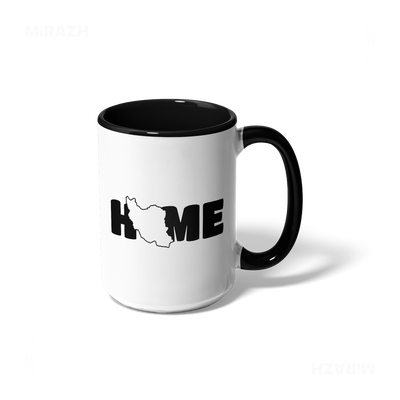 IranMyHome Ceramic Mug 01 White Black
